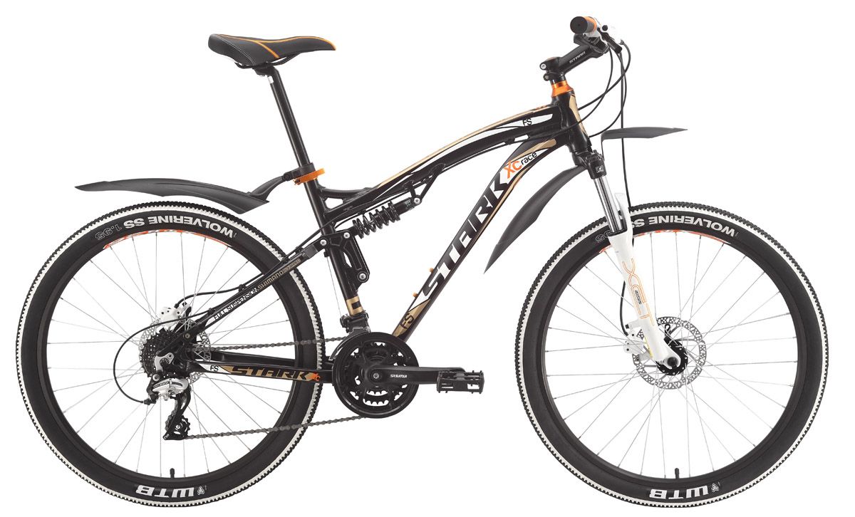 Двухподвесный велосипед 26 дюймов STARK Stinger HD (2015)